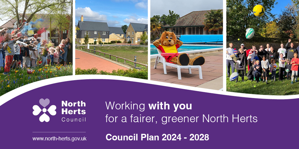 Council plan 2024 -2028 poster