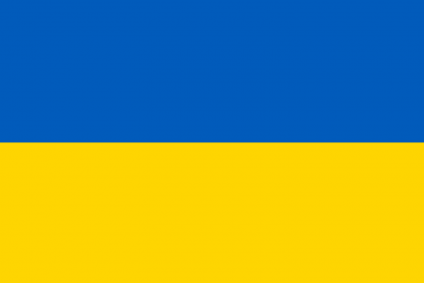 Ukrainian flag web
