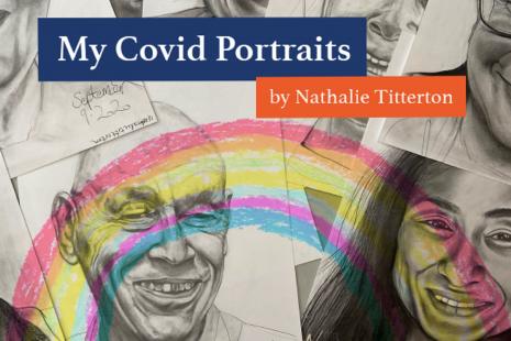 My Covid portraits poster